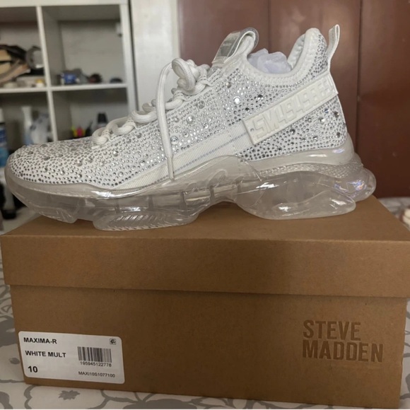 Steve Madden Shoes - Steve Madden White Multicolor Sneakers